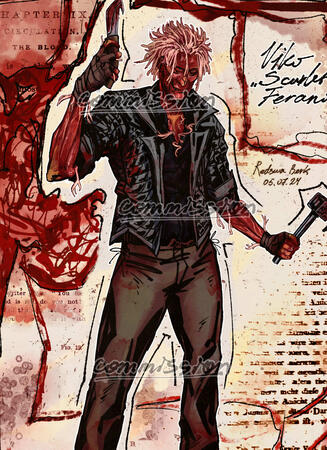 Fullbody (cut pic) + scrapbooking bg